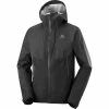 Vestes Randonnée SALOMON OUTLINE GTX HYBRID JKT M BLACK 22 Noir