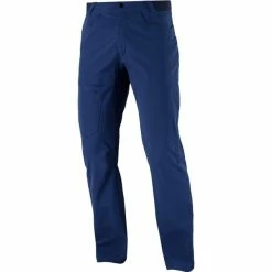 Pantalons Randonnée SALOMON WAYFARER PANTS M DARK DENIM 22 Bleu