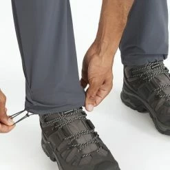 Pantalons Randonnée SALOMON WAYFARER SECURE PANTS M EBONY/BLACK 22 Gris / Noir -Vêtements de randonnée Homme Soldes 9 100978 wayfarer secure pants m ebony black lc1714100 05