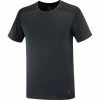 T-shirts Polos Randonnée SALOMON ESSENTIAL COLORBLOC BLACK/EBONY 22 Noir