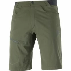 Shorts Randonnée SALOMON WAYFARER SHORTS M FOREST NIGHT 22 Vert