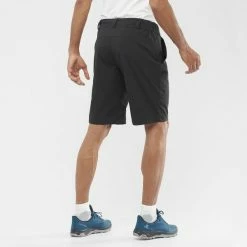 Shorts Randonnée SALOMON OUTRACK SHORTS M BLACK 22 Noir -Vêtements de randonnée Homme Soldes 9 100996 outrack shorts m black lc1768900 04