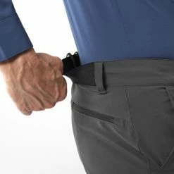 Pantalons Randonnée MILLET WANAKA STRETCH PT II M DARK GREY BLACK 22 Gris -Vêtements de randonnée Homme Soldes 9 101286 wanaka stretch pt ii m dark grey black miv8962 9573 04