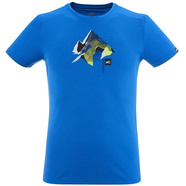 T-shirts Polos Randonnée MILLET SUMMIT BOARD TS SS M SKY DIVER 22 Bleu / Jaune 1 T-shirts Polos Randonnée MILLET SUMMIT BOARD TS SS M SKY DIVER 22 Bleu / Jaune