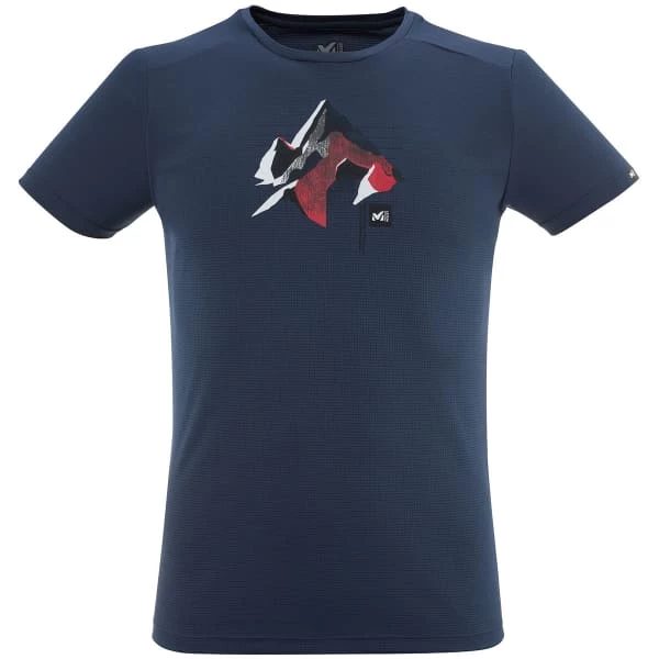T-shirts Polos Randonnée MILLET SUMMIT BOARD TS SS M SAPHIR 22 Bleu 1 T-shirts Polos Randonnée MILLET SUMMIT BOARD TS SS M SAPHIR 22 Bleu