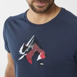 T-shirts Polos Randonnée MILLET SUMMIT BOARD TS SS M SAPHIR 22 Bleu 8 T-shirts Polos Randonnée MILLET SUMMIT BOARD TS SS M SAPHIR 22 Bleu -Vêtements de randonnée Homme Soldes 9 101412 summit board ts ss m saphir miv9028 7317 04
