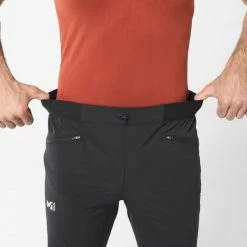 Pantalons Randonnée MILLET LTK SPEED PT M BLACK/BLACK 22 Noir -Vêtements de randonnée Homme Soldes 9 101443 ltk speed pt m noir noir miv9059 0505 03