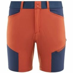 Shorts Randonnée MILLET ONEGA STRETCH SHORT II M RUST/SAPHIR 22 Marron / Bleu