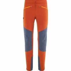 Pantalons Randonnée MILLET SUMMIT XCS RIP PANT M RUST 22 Marron / Bleu