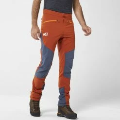 Pantalons Randonnée MILLET SUMMIT XCS RIP PANT M RUST 22 Marron / Bleu -Vêtements de randonnée Homme Soldes 9 101507 summit xcs rip pant m rust miv9368 4104 04