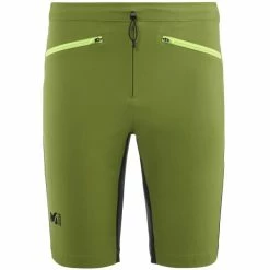 Shorts Randonnée MILLET FUSION XCS SHORT M FERN/BLACK 22 Vert