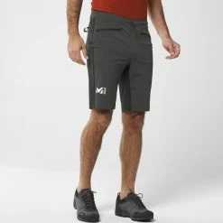 Shorts Randonnée MILLET FUSION XCS SHORT M DARK GREY/BLACK 22 Gris -Vêtements de randonnée Homme Soldes 9 101510 fusion xcs short m dark grey black miv9370 9573 04