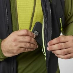 Vestes Randonnée MILLET FUSION XCS HOODIE M FERN/BLACK 22 Vert / Noir -Vêtements de randonnée Homme Soldes 9 101513 fusion xcs hoodie m fern noir miv9394 9453 04