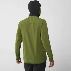 Vestes Randonnée MILLET FUSION XCS HOODIE M FERN/BLACK 22 Vert / Noir -Vêtements de randonnée Homme Soldes 9 101513 fusion xcs hoodie m fern noir miv9394 9453 05