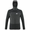 Vestes Randonnée MILLET FUSION XCS HOODIE M BLACK/DARK GREY 22 Gris / Noir