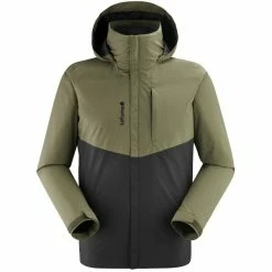 Vestes Randonnée LAFUMA ACCESS 3IN1 FLEECE JKT M DARK BRONZE 22 Vert / Noir
