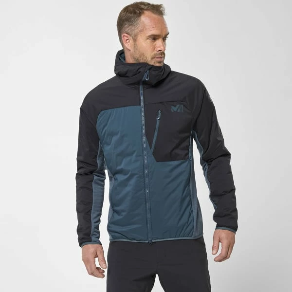 Vestes Randonnée MILLET MAGMA HYBRID HOODIE M ORION BLUE/BLACK 22 Bleu / Noir 2 Vestes Randonnée MILLET MAGMA HYBRID HOODIE M ORION BLUE/BLACK 22 Bleu / Noir – Image 2