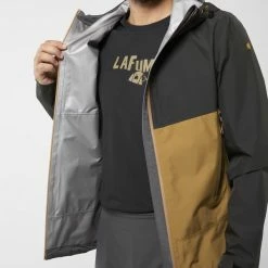 Vestes Randonnée LAFUMA SHIFT GTX JKT M GOLD UMBER 23 Marron / Noir -Vêtements de randonnée Homme Soldes 9 102009 shift gtx jkt m gold umber lfv11408 6766 06