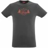 T-shirts Polos Randonnée LAFUMA ADVENTURE TEE M ASPHALT 22 Gris / Orange