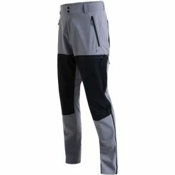 Pantalons Randonnée PEAK PERFORMANCE M STRETCH TREK PANTS QUIET GREY-BLACK 22 Gris / Noir -Vêtements de randonnée Homme Soldes 9 102106 m stretch trek pt quiet grey black g77212040 03