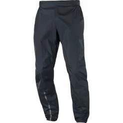 Pantalons Randonnée SALOMON BONATTI WP PANT U BLACK 22 Noir