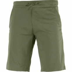 Shorts Randonnée SALOMON EXPLORE SHORTS M OLIVE NIGHT 22 Vert
