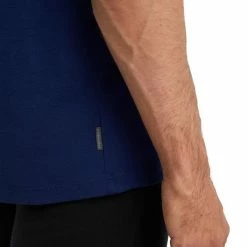 T-shirts Polos Randonnée ICEBREAKER M TECH LITE II SS TEE NONETWORK ROYAL NAVY 22 Bleu -Vêtements de randonnée Homme Soldes 9 102766 m tech lite ii ss tee nonetwork royal navy ib0a59j6466 05