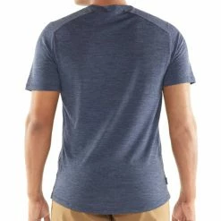 T-shirts Polos Randonnée ICEBREAKER M SPHERE SS CREWE MIDNIGHT NAVY 22 Bleu -Vêtements de randonnée Homme Soldes 9 102776 m sphere ss crewe midnight navy ib104570401 03