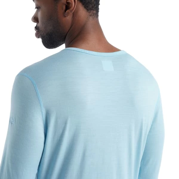 T-shirts Polos Randonnée ICEBREAKER M 200 OASIS LS CREWE IMPERIAL HTHR 21 Vert 5 T-shirts Polos Randonnée ICEBREAKER M 200 OASIS LS CREWE IMPERIAL HTHR 21 Vert – Image 5