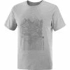 T-shirts Polos Randonnée SALOMON OUTLIFE MOUNTAIN HEATHER MID GR 22 Gris
