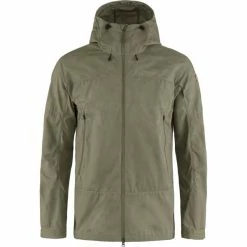FJALLRAVEN Vestes Randonnée FJÄLLRÄVEN ABISKO LITE TREKKING JACKET M LIGHT OLIVE 22 Vert