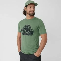FJALLRAVEN T-shirts Polos Randonnée FJÄLLRÄVEN ABISKO WOOL CLASSIC SS M PATINA GREEN 22 Vert 7 FJALLRAVEN T-shirts Polos Randonnée FJÄLLRÄVEN ABISKO WOOL CLASSIC SS M PATINA GREEN 22 Vert -Vêtements de randonnée Homme Soldes 9 103151 84117 614 03