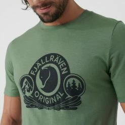 FJALLRAVEN T-shirts Polos Randonnée FJÄLLRÄVEN ABISKO WOOL CLASSIC SS M PATINA GREEN 22 Vert 8 FJALLRAVEN T-shirts Polos Randonnée FJÄLLRÄVEN ABISKO WOOL CLASSIC SS M PATINA GREEN 22 Vert -Vêtements de randonnée Homme Soldes 9 103151 84117 614 04