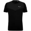 T-shirts Polos Randonnée SALEWA LAVAREDO HEMP M T-SHIRT BLACK OUT 22 Noir