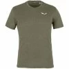 T-shirts Polos Randonnée SALEWA ALPINE HEMP LOGO BUNGEE CORD 22 Vert