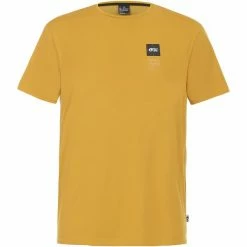 T-shirts Polos Randonnée PICTURE DEPHI SS TECH TEE TAWNY OLIVE 22 Jaune
