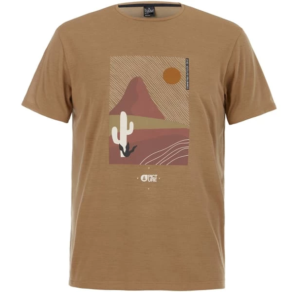 T-shirts Polos Randonnée PICTURE TIMONT SS URBAN TECH TEE DARK STONE 22 Marron 1 T-shirts Polos Randonnée PICTURE TIMONT SS URBAN TECH TEE DARK STONE 22 Marron