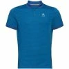 T-shirts Polos Randonnée ODLO POLO SHIRT S/S NIKKO DRY BLUE WING TEAL-INDIGO BUNTING 22 Bleu