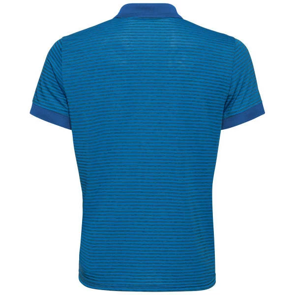 T-shirts Polos Randonnée ODLO POLO SHIRT S/S NIKKO DRY BLUE WING TEAL-INDIGO BUNTING 22 Bleu 2 T-shirts Polos Randonnée ODLO POLO SHIRT S/S NIKKO DRY BLUE WING TEAL-INDIGO BUNTING 22 Bleu – Image 2