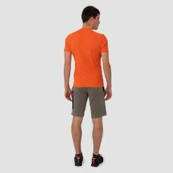 Shorts Randonnée SALEWA LAVAREDO HEMP M TRAIN SHORT BUNGEE CORE 22 Marron -Vêtements de randonnée Homme Soldes 9 103865 00 0000028241 7951 04