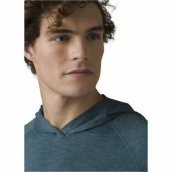 T-shirts Polos Randonnée PRANA CALDER HOODIE BLUEFIN 22 Bleu 8 T-shirts Polos Randonnée PRANA CALDER HOODIE BLUEFIN 22 Bleu -Vêtements de randonnée Homme Soldes 9 104154 calder hoodie bluefin 1969591 blu 04