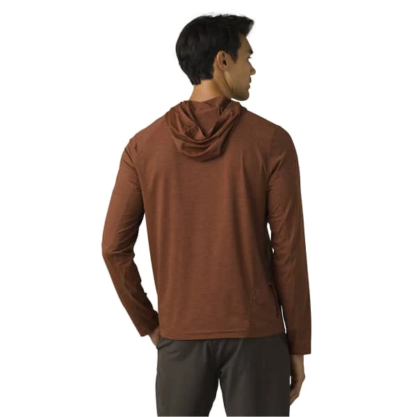 T-shirts Polos Randonnée PRANA CALDER HOODIE MANZANITA 22 Marron 3 T-shirts Polos Randonnée PRANA CALDER HOODIE MANZANITA 22 Marron – Image 3