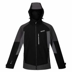 Vestes Randonnée REGATTA HEWITTS VII BLACK/ASH 22 Noir / Gris