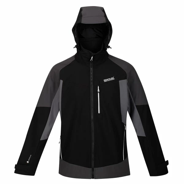 Vestes Randonnée REGATTA HEWITTS VII BLACK/ASH 22 Noir / Gris 1 Vestes Randonnée REGATTA HEWITTS VII BLACK/ASH 22 Noir / Gris
