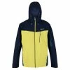 Vestes Randonnée REGATTA BIRCHDALE DKTANG/NAVY 22 Jaune / Bleu