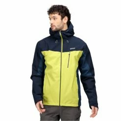 Vestes Randonnée REGATTA BIRCHDALE DKTANG/NAVY 22 Jaune / Bleu -Vêtements de randonnée Homme Soldes 9 104249 birchdale dktang navy rmw279 whd 04