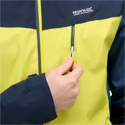 Vestes Randonnée REGATTA BIRCHDALE DKTANG/NAVY 22 Jaune / Bleu -Vêtements de randonnée Homme Soldes 9 104249 birchdale dktang navy rmw279 whd 06