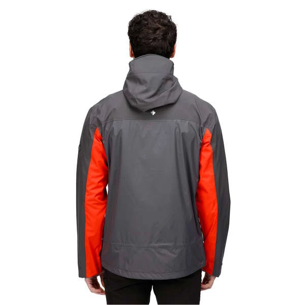Vestes Randonnée REGATTA HIGHTON STRETCH JKT RHINO/CAJUNO 22 Gris / Orange 2 Vestes Randonnée REGATTA HIGHTON STRETCH JKT RHINO/CAJUNO 22 Gris / Orange – Image 2