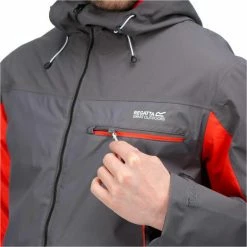 Vestes Randonnée REGATTA HIGHTON STRETCH JKT RHINO/CAJUNO 22 Gris / Orange 10 Vestes Randonnée REGATTA HIGHTON STRETCH JKT RHINO/CAJUNO 22 Gris / Orange -Vêtements de randonnée Homme Soldes 9 104256 highton stret jkt rhino cajuno rmw322 t35 05
