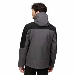 Vestes Randonnée REGATTA WENTWOOD VI 3IN1 RHINO/BLACK 22 Gris / Noir -Vêtements de randonnée Homme Soldes 9 104410 wentwood vi 3in1 rhino black rmp314 h8u 04